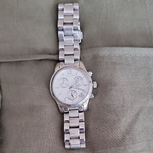 Silver Chronograph Watch